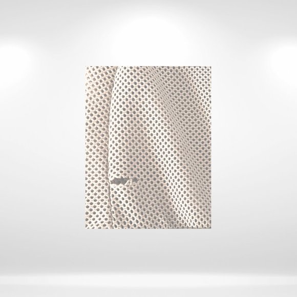 Yogalicious Heather Grey Mesh Panel Crewneck Activewear Sweatshirt - Picture 7 of 8